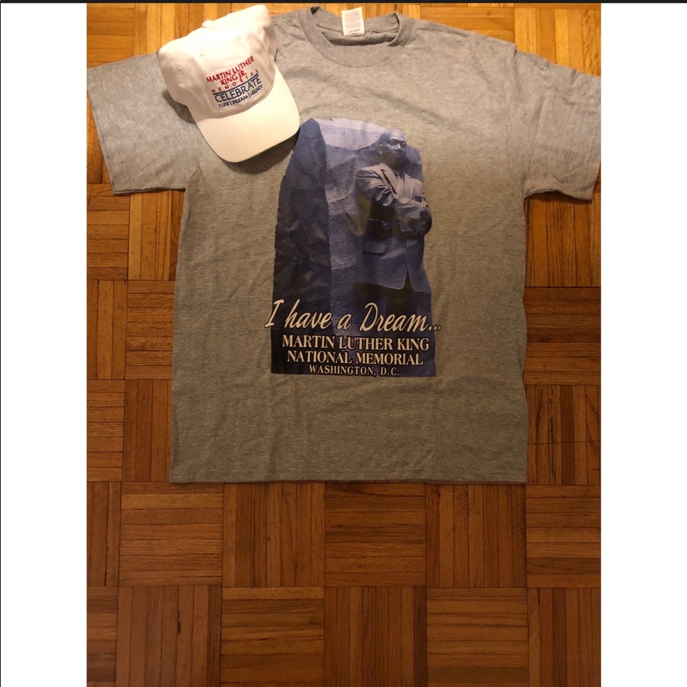 Dr. King Memorial T-Shirt w/ Tommy Hilfiger Hat